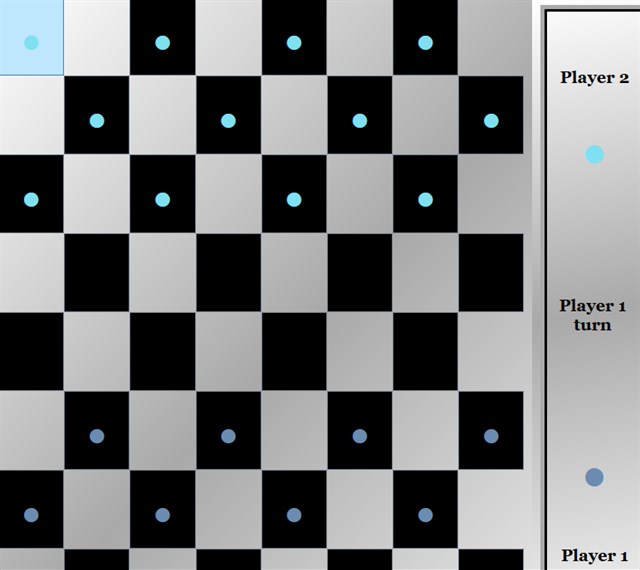WPF Checkers screenshot 2