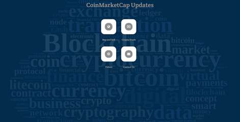 CoinMarketCap Application Screenshots 1