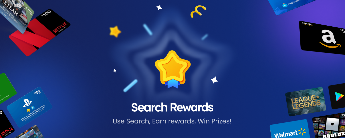 Search Rewards marquee promo image