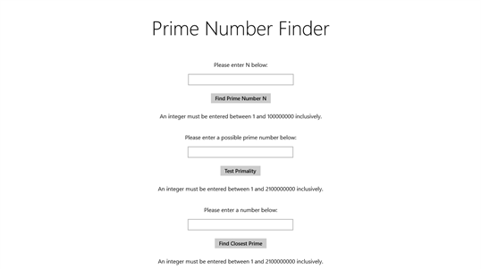 Prime Number Finder screenshot 3