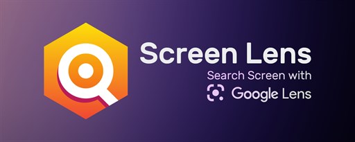 Screen Lens - Search Screen with Google Lens marquee promo image