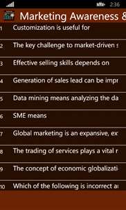 Marketing Awareness & Tips screenshot 2