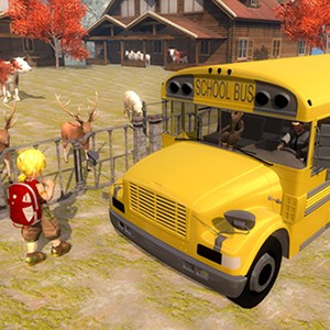 Off-Road School Bus Trip 3d
