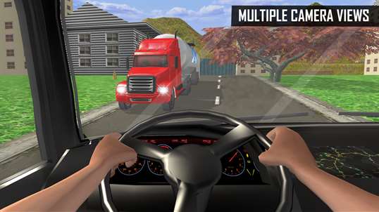 Milk-Man:Offroad Transporter Trailer Truck Drive screenshot 2