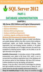 SQL Server 2012 Exam Prep FREE screenshot 3