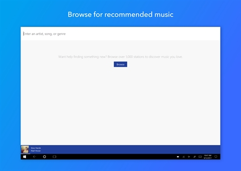 Pandora app for Windows 10 desktop is now available for download | On MSFT