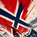 Norway Football Heart