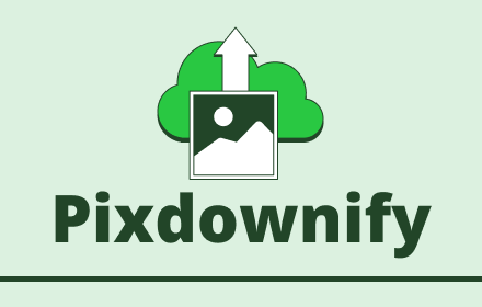 Pixdownify small promo image