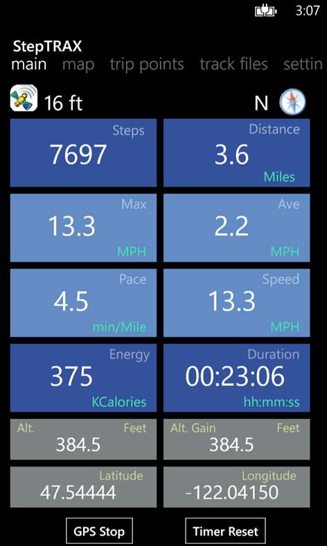 StepTRAX Screenshots 1