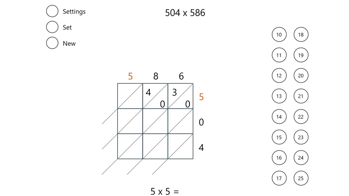 #1. Lattice Multiplication (Windows) 作者: iDevBooks