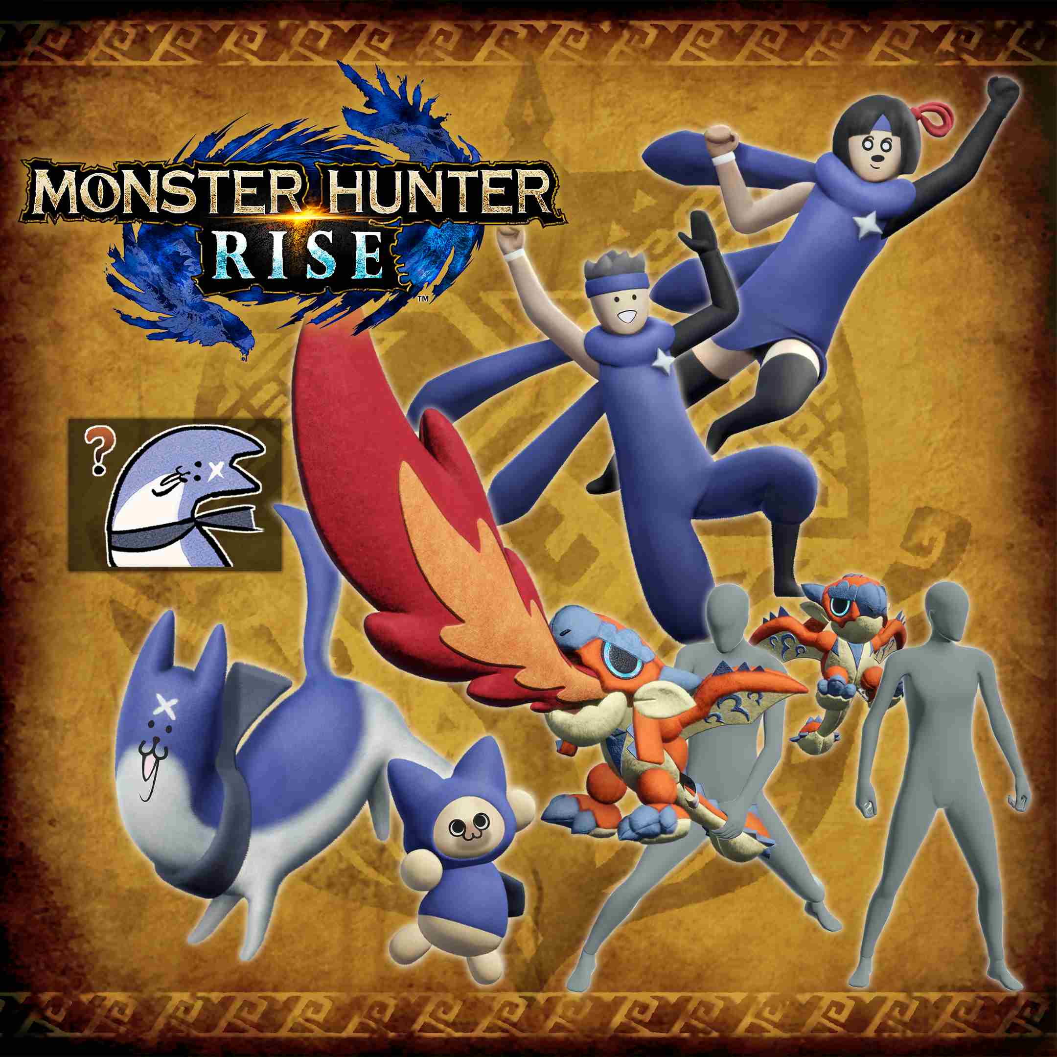 Monster Hunter Rise Pacote de DLC "Coleção Fofinha"
