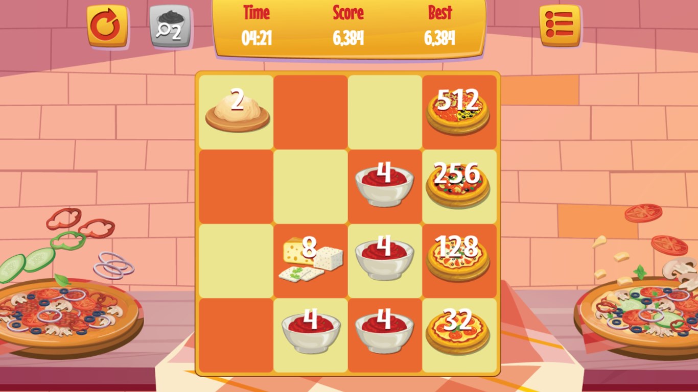 2048 Pizza screenshot 2 of 3