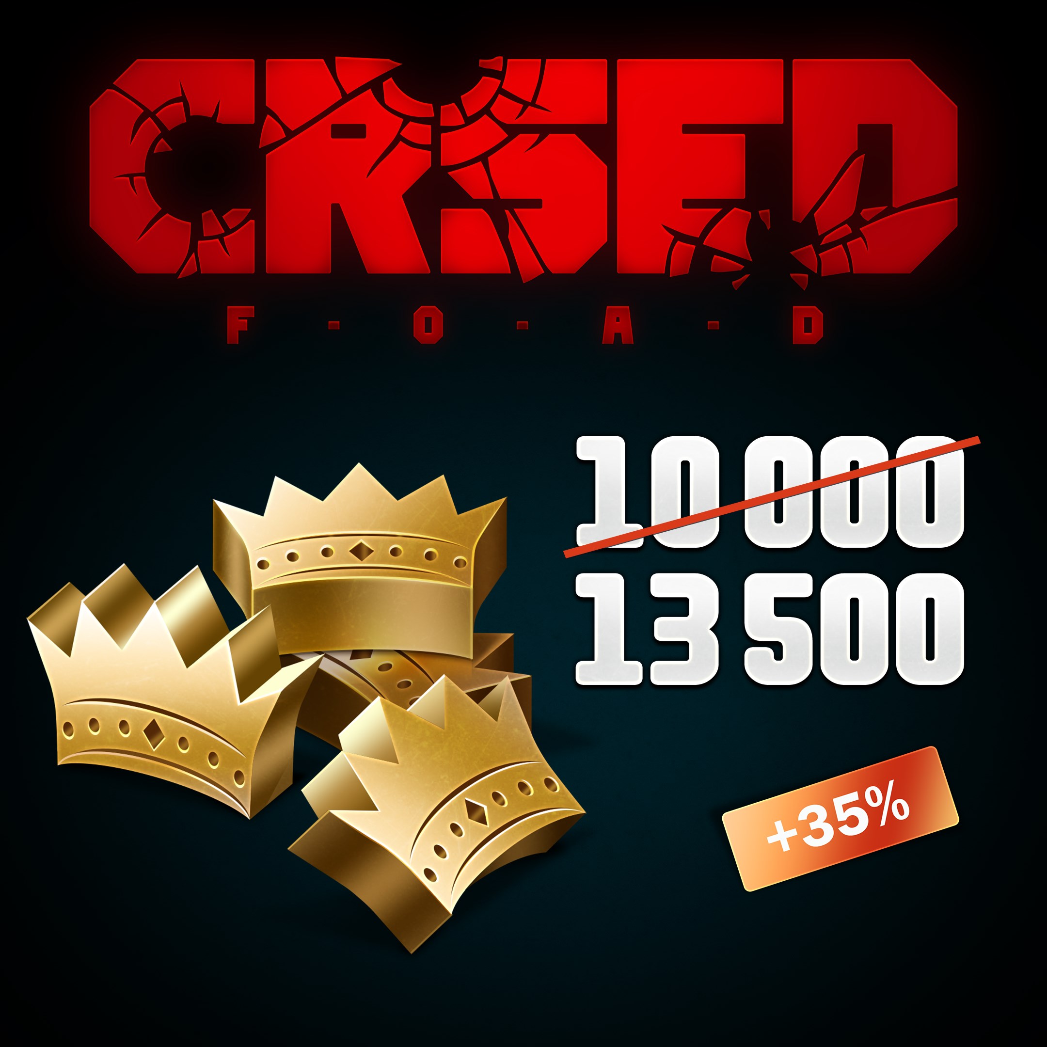 CRSED: F.O.A.D. - 10000 (+3500 Bonus) Golden Crowns