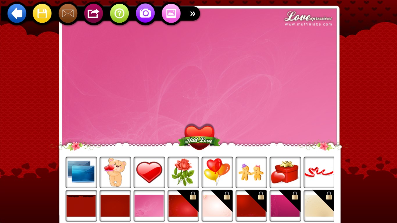 Love Expressions — неофициальное приложение в Microsoft Store
