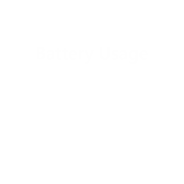 Battery Usage