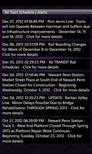 NJ Train Schedule screenshot 5