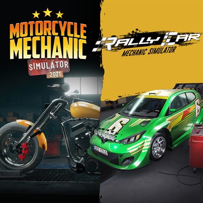 Rally Car Mechanic x Motorcycle Mechanic Simulator 2021