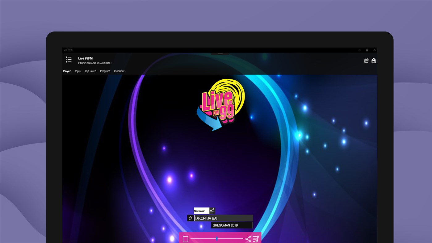 #1. Live 99Fm (Windows) By: ANTHONY ANGILA