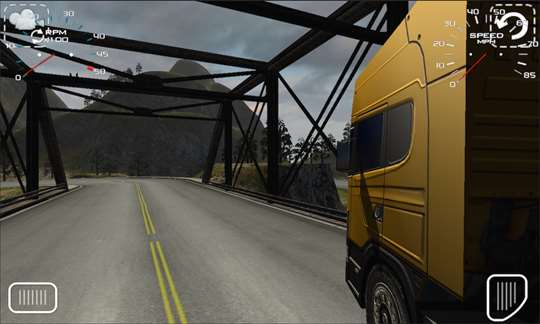 Truck Simulator - American Mountain screenshot 5
