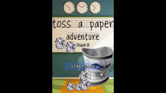 Toss a Paper Adventure screenshot 1