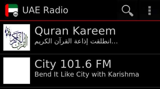 UAE Radio Channel screenshot 1
