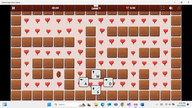 Heartscape Hero Game screenshot 3