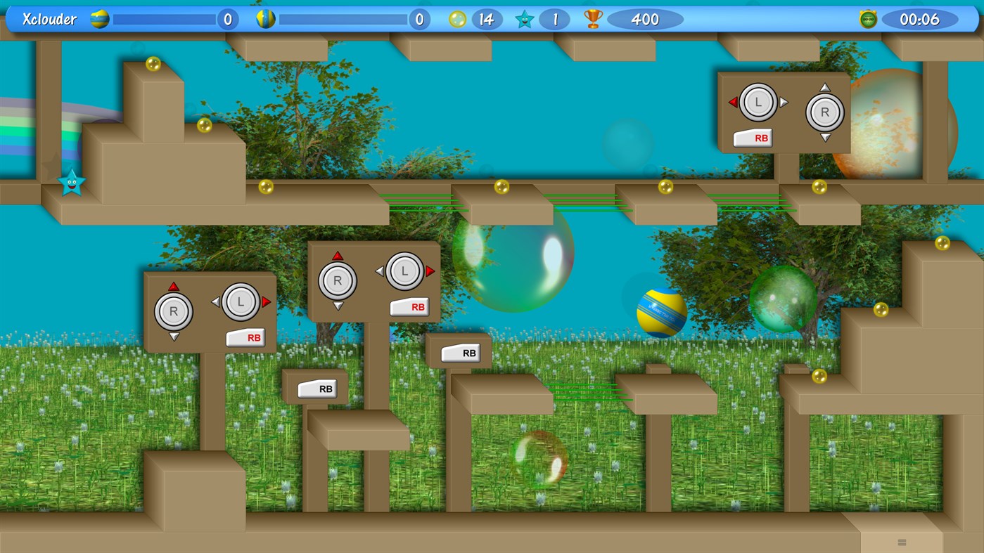 #3. Frustrating Ball (Windows) بواسطة: Xclouder