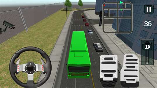 Public Transport City Bus Simulator 3D screenshot 2