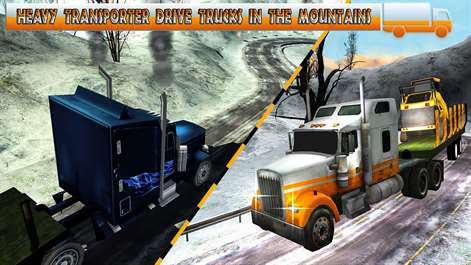 Heavy Machinery Trailer Truck Transport Hill Climb Screenshots 1