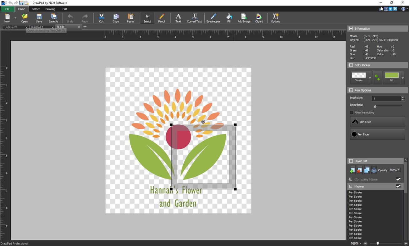 #4. DrawPad Professional (Windows) De: NCH Software