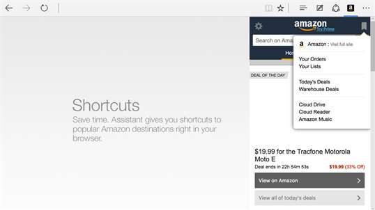 Amazon Assistant screenshot 3