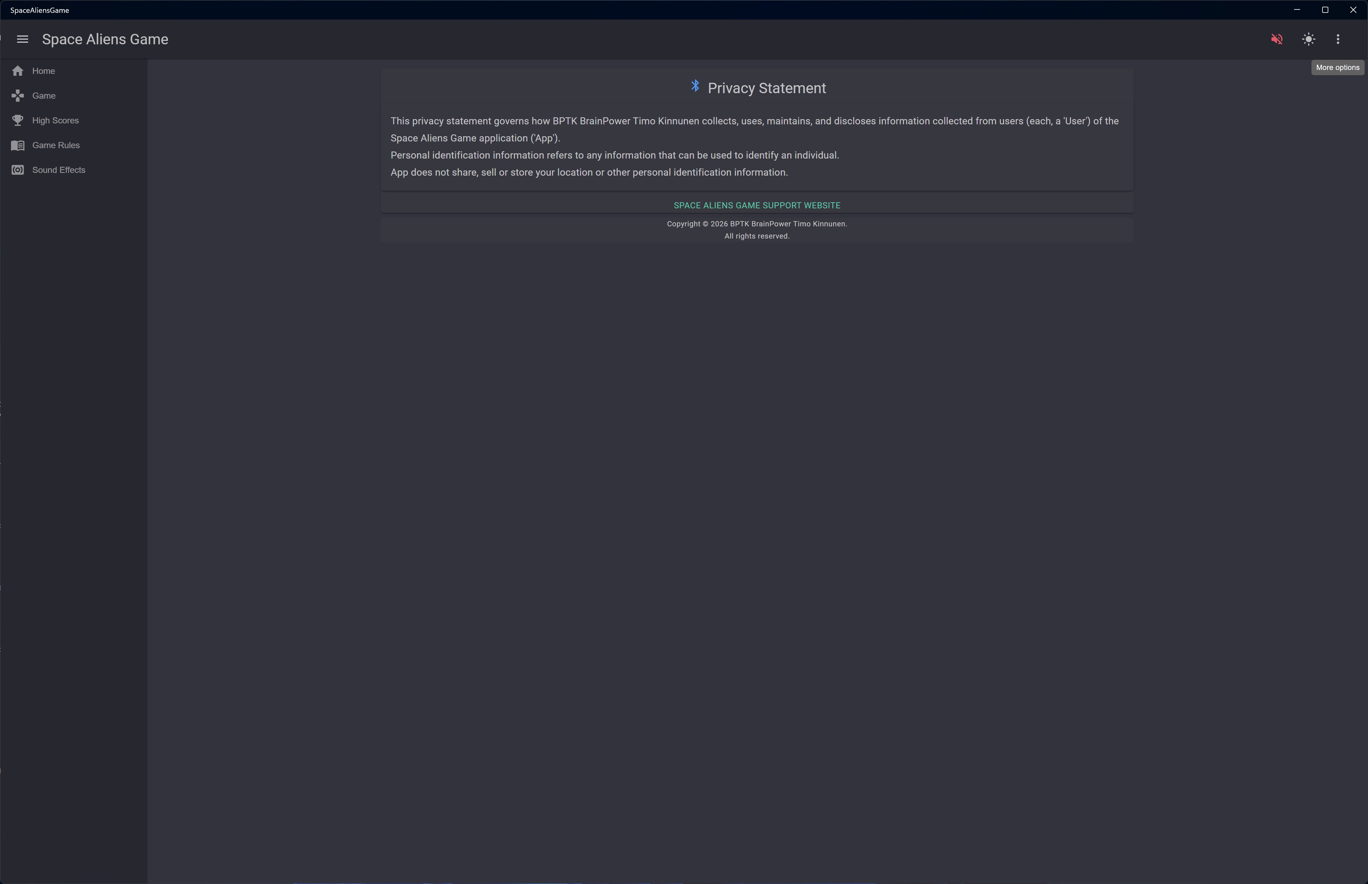 SpaceAliensGame screenshot 4 of 4