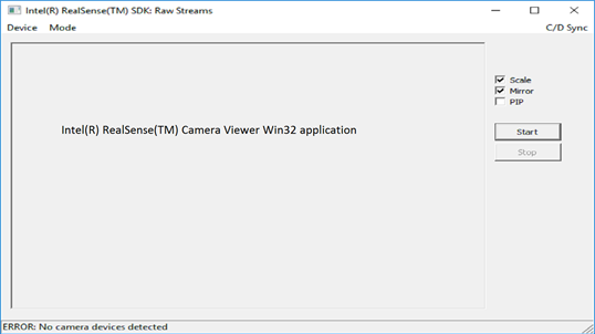 RSCameraViewer screenshot 1