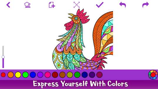 Animals Coloring Book Pages - Adult Coloring Book screenshot 2