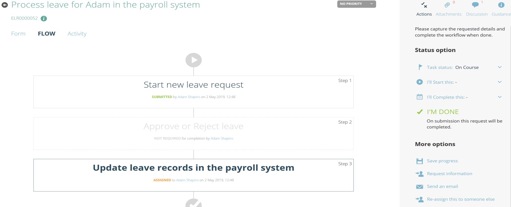 Snapshot 4 of Autopilot Leave Solution