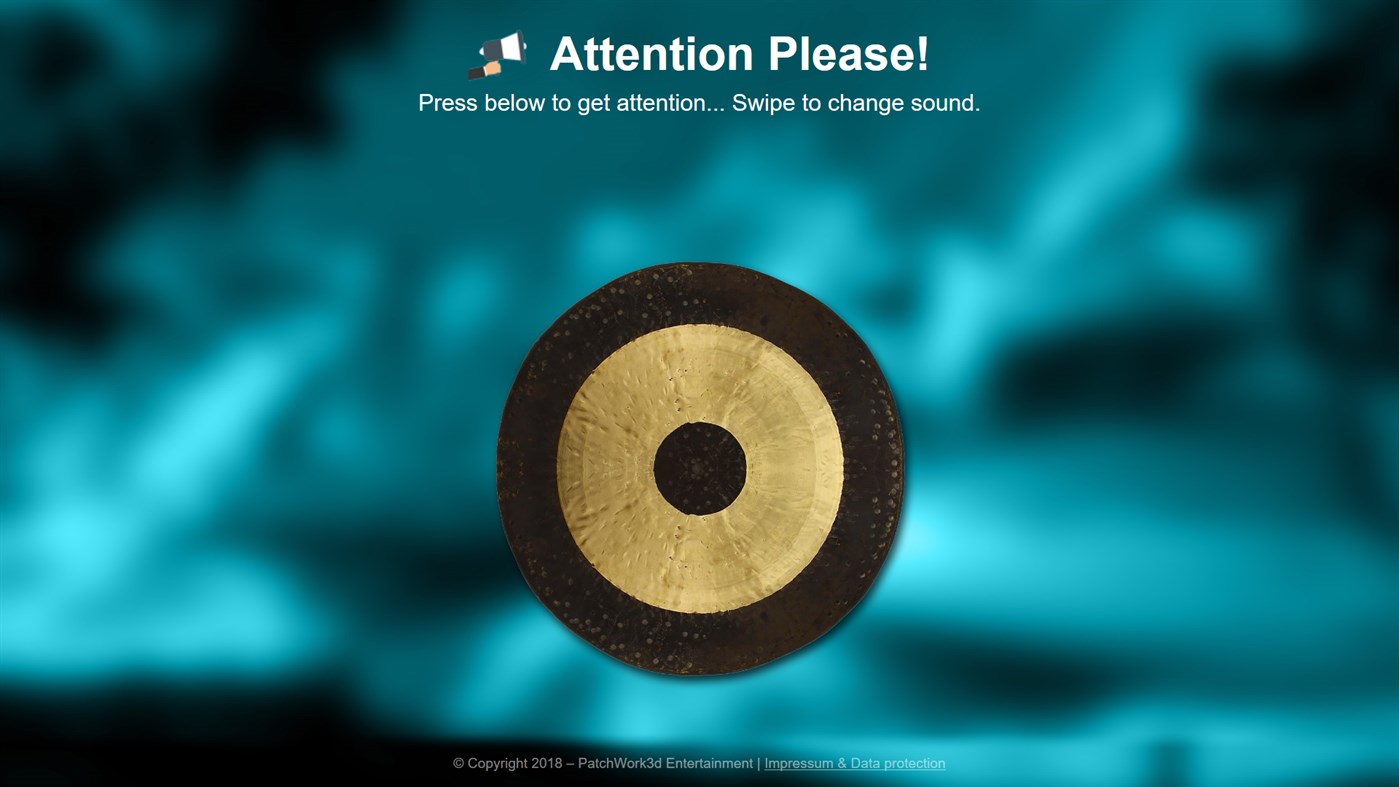 #1. AttentionPlease (Windows) By: PatchWork3d Entertainment