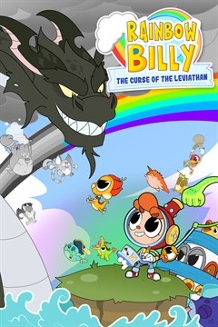 Cover poster for Rainbow Billy: The Curse of the Leviathan