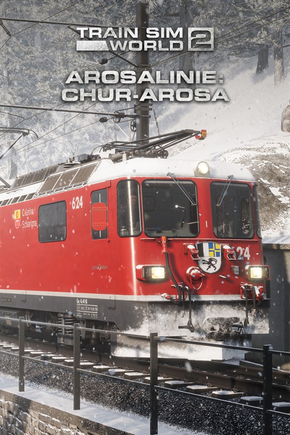 Train Sim World 2: Arosalinie: Chur - Arosa Xbox Series X|S and Xbox One cover art