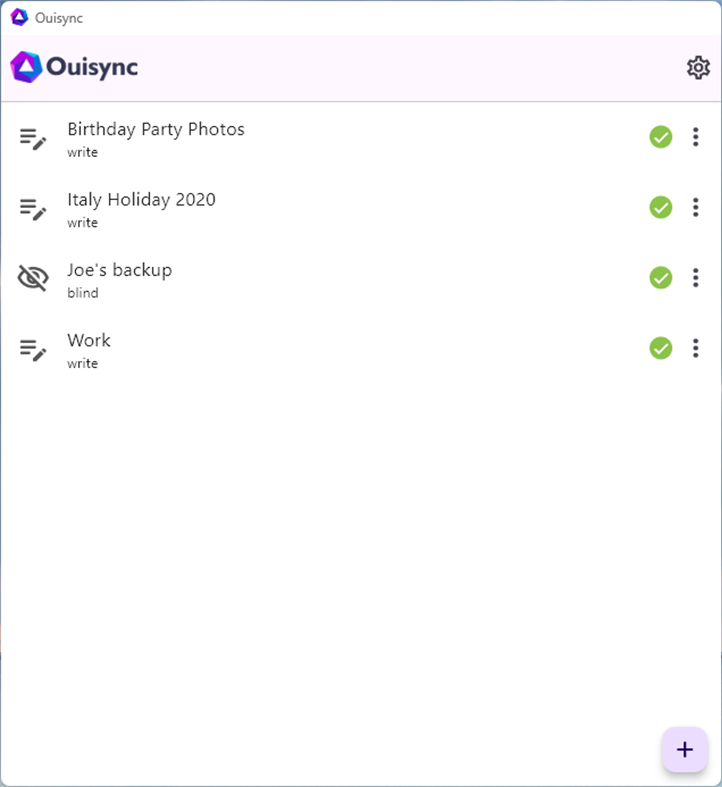 #7. Ouisync (Windows) Podle: eQualitie Inc