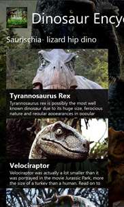 Dinosaur Encyclopedia screenshot 1