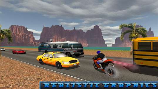 Crazy Highway Bike Stunts screenshot 1