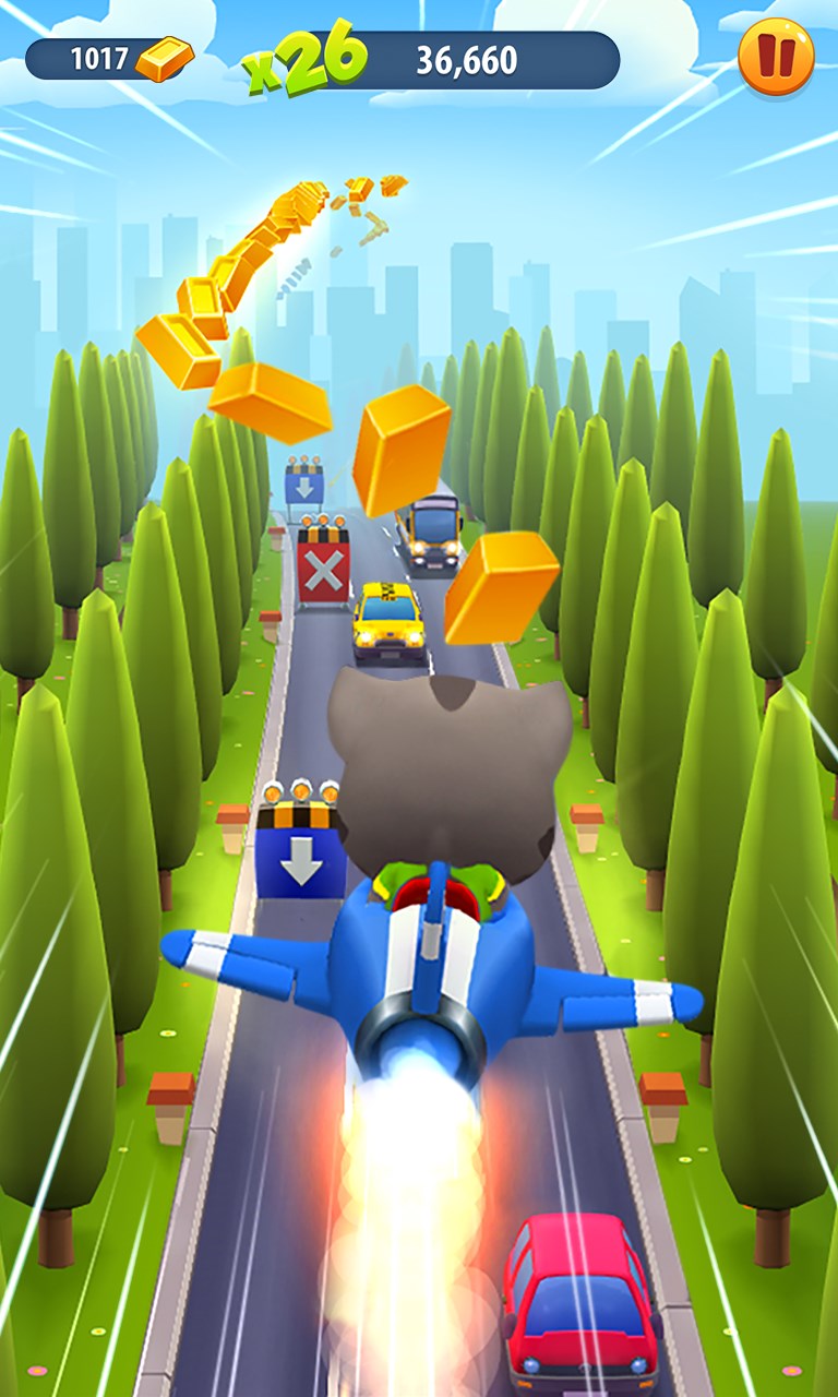 Talking Tom Gold Run for Windows 10 Mobile