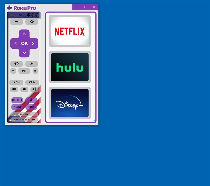 #8. Roku Pro Remote (Windows) 게시자: Cheero
