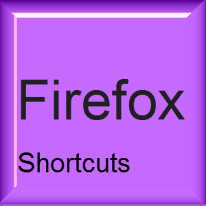 Firefox Shortcuts