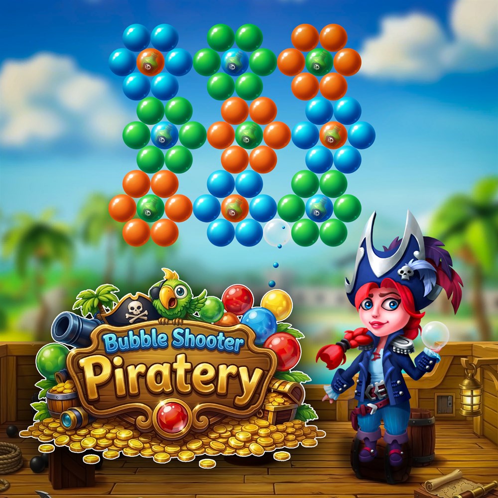 Bubble Shooter Piratery cover art (full size)