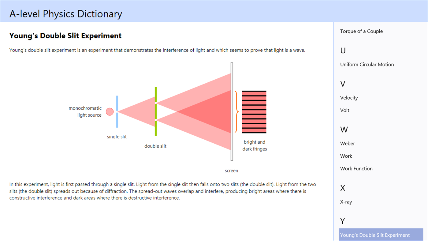 #2. A-level Physics Dictionary (Windows) 게시자: leehy