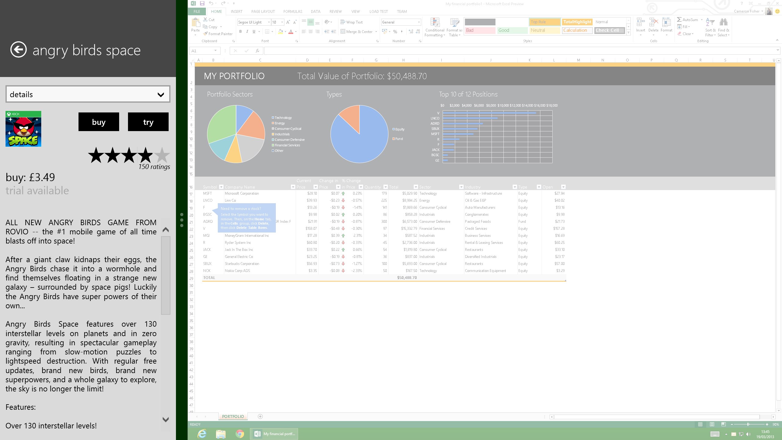 AppSwitch works great in 'snapview'.