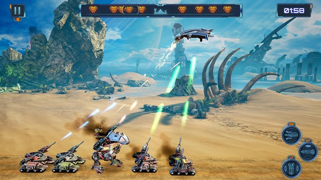 Red Siren: Space Defense screenshot 1