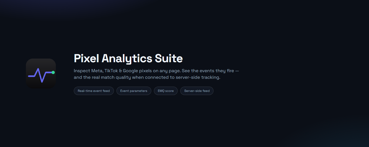 Pixel Analytics Suite