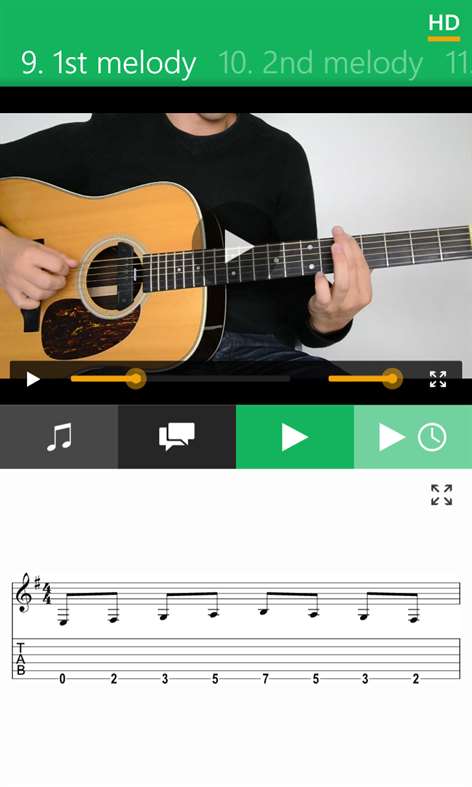 Guitar Lessons Beginners #1 LITE Screenshots 1